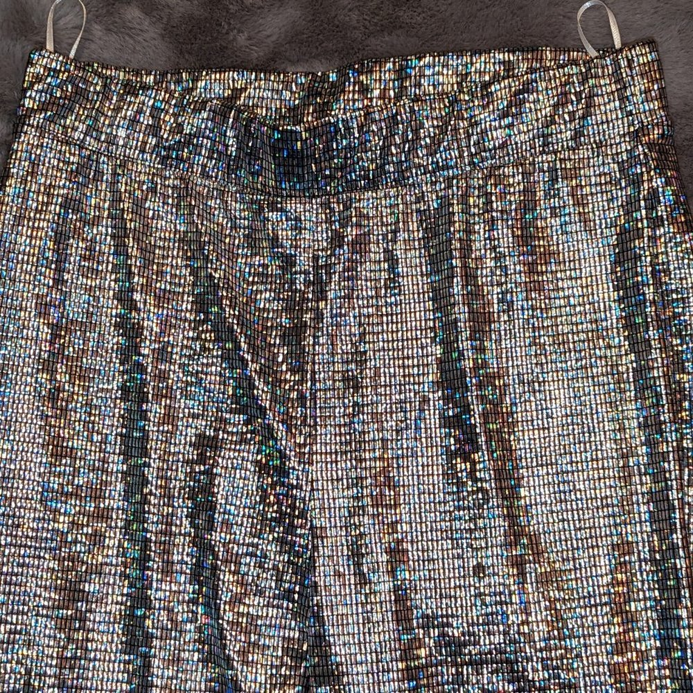 Ladies Fashion Nova Prismatic Pants Size Large